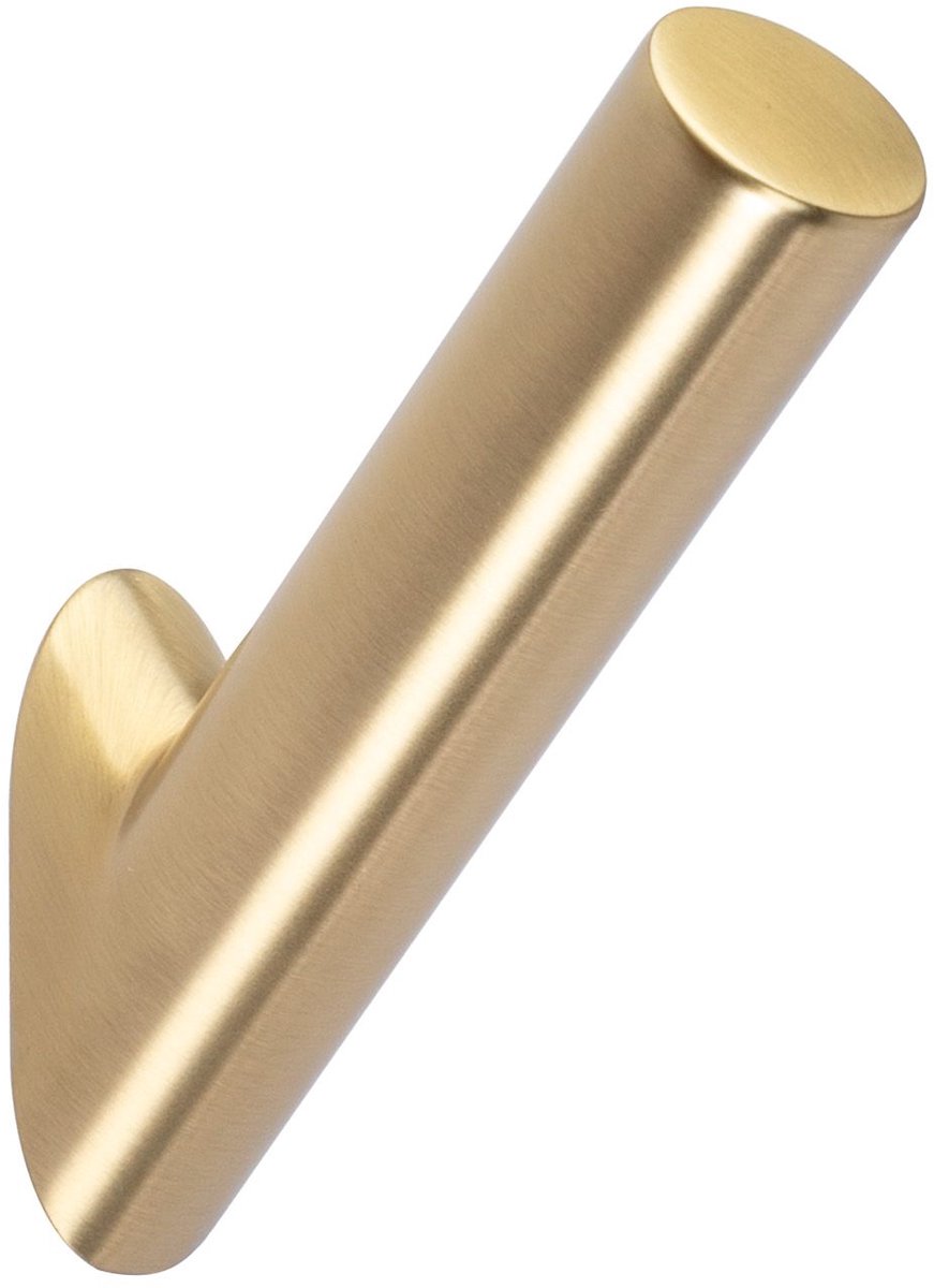 Rea - Badkamerhaak Will Brush Gold - 7 x 2 x 7 cm