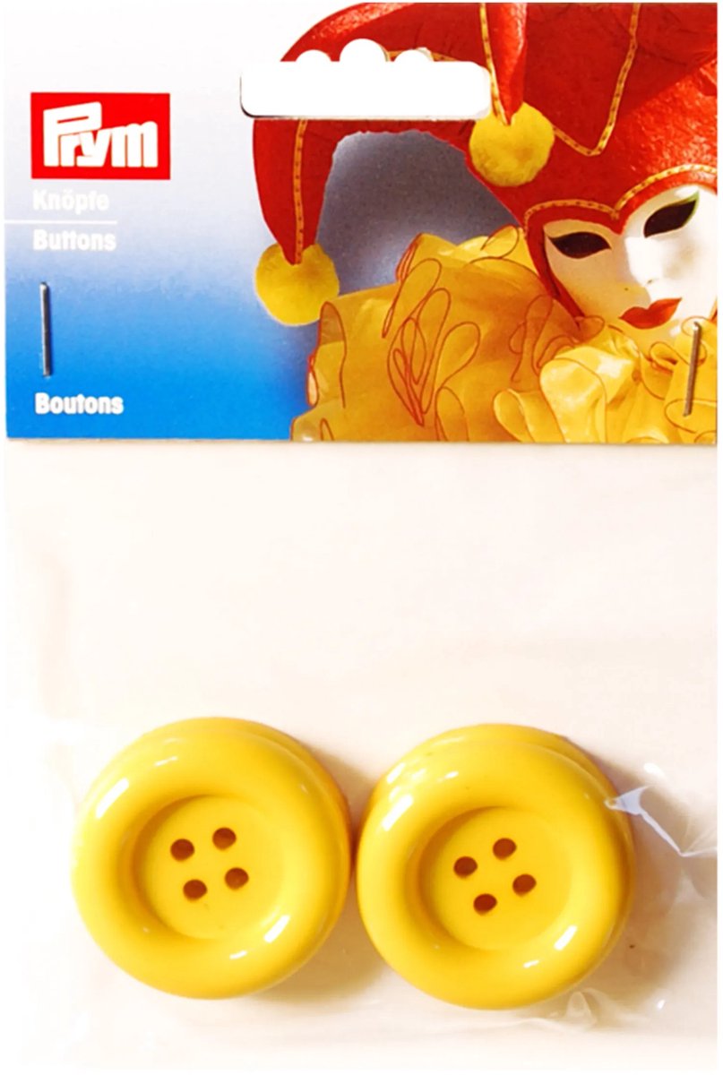 Prym Knoop Kostuums 35mm geel