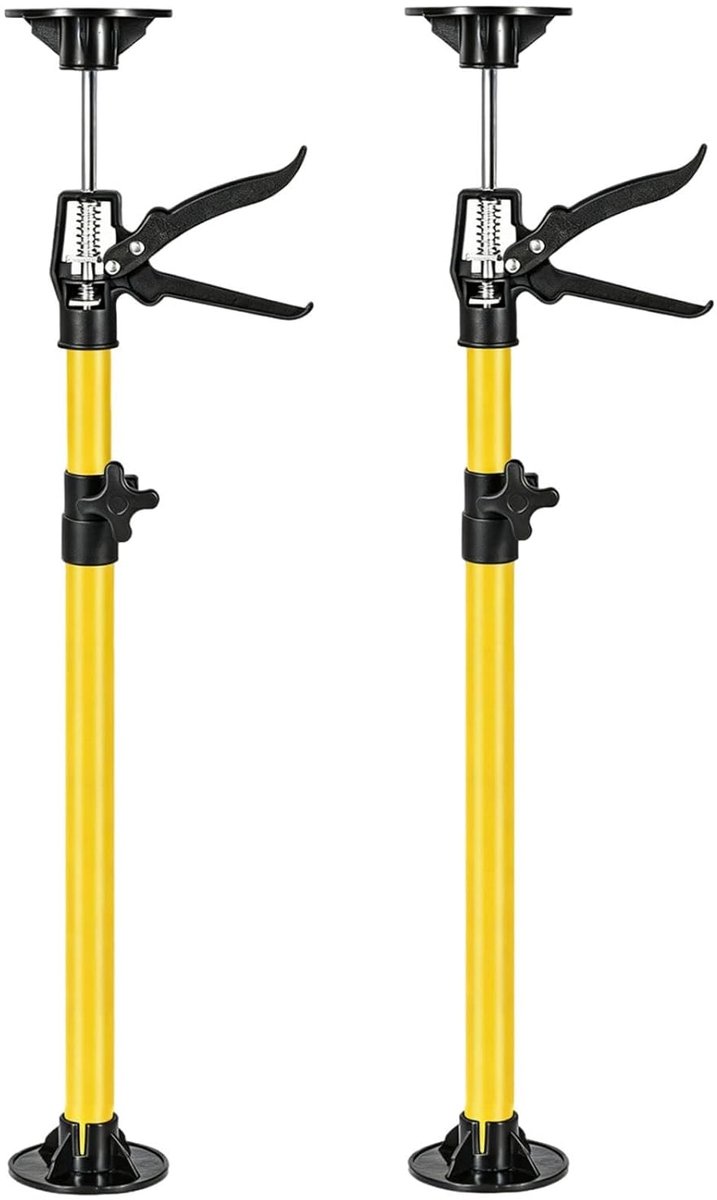 Plafondbeugel 115-290 cm - telescopische stang - verstelbaar - ideaal voor kasten - ShopVlot