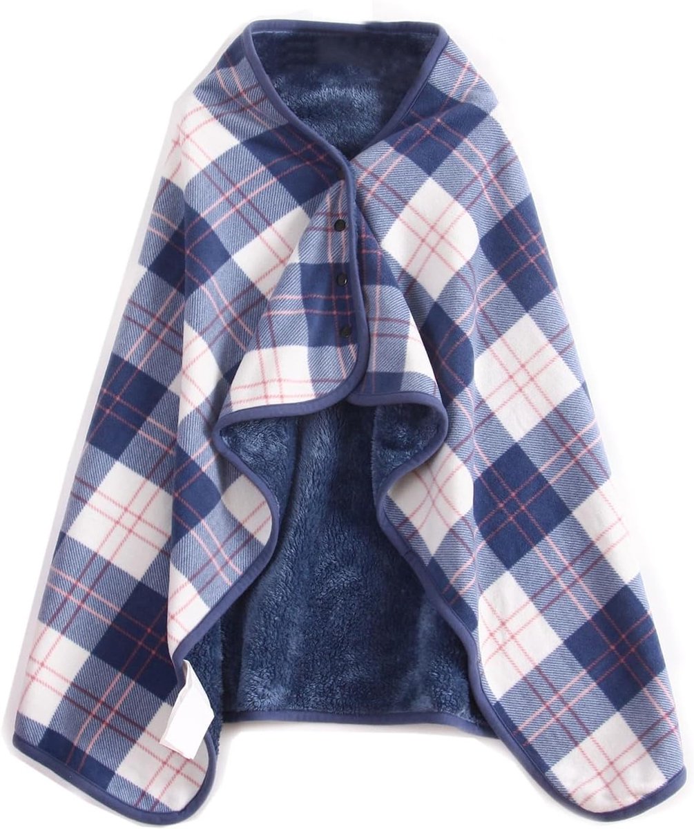 Fleece dekentje - flanellen plaid - dubbele laag - warm en comfortabel - ShopVlot