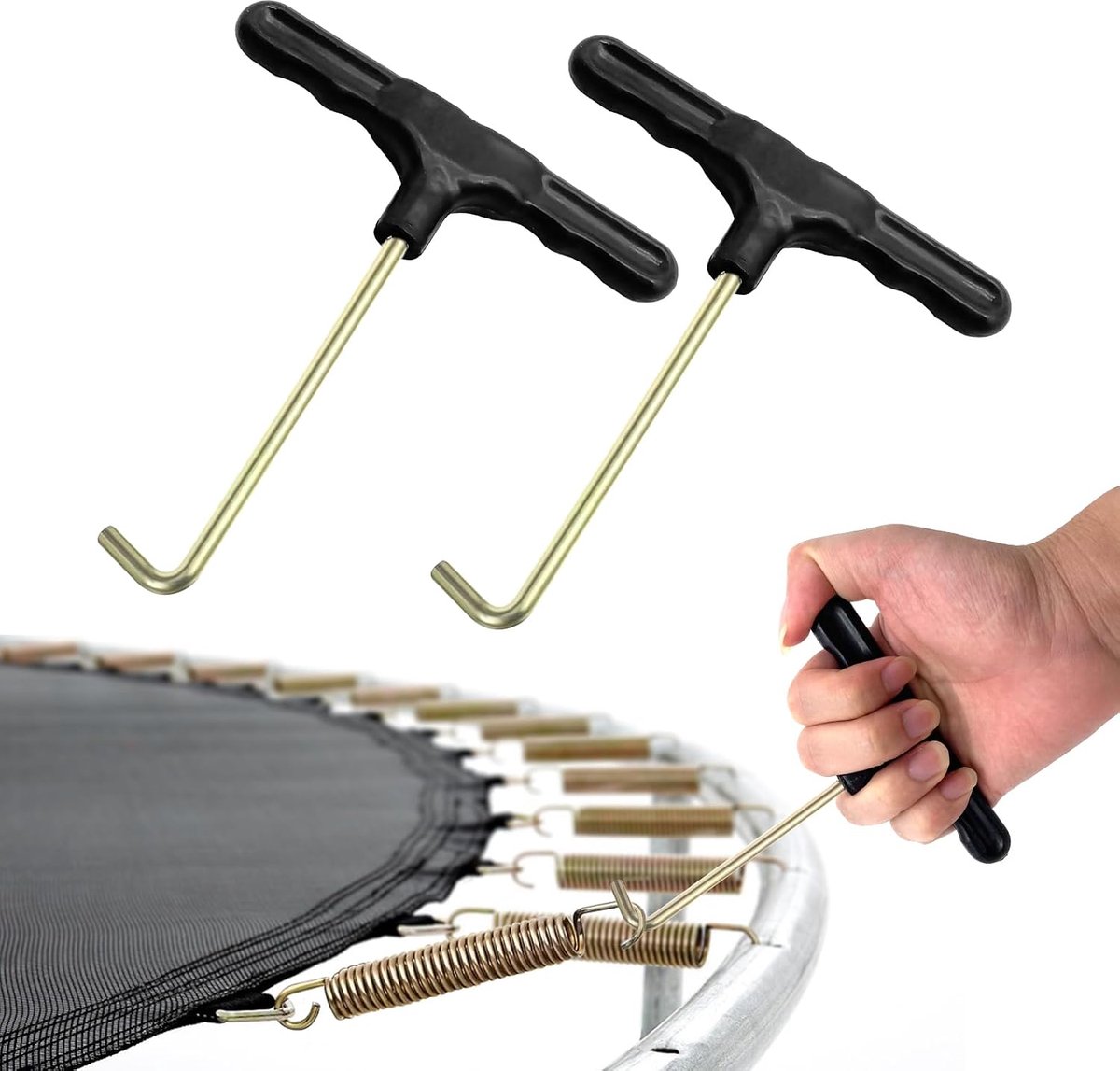 Trampoline veerspanner - 14cm - duurzaam gereedschap - eenvoudig te installeren - ShopVlot