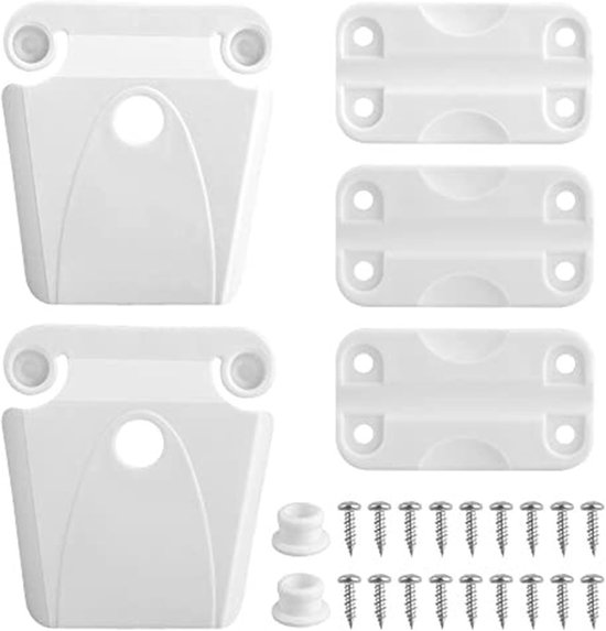Reparatieset Koelbox - Sluitingen en Scharnieren - Koelbox Repareren - Speciaal voor Igloo - 50-165 Quart - Wit — afbeelding 3