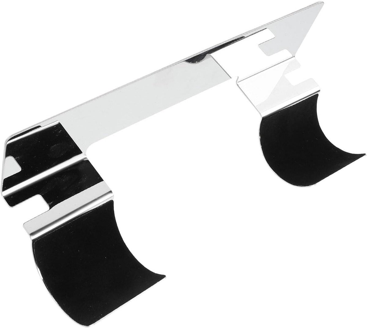 Stijltanghouder Wandmontage - Haargereedschap Organizer - Badkamer Organiseren - Roestvrij Staal - 25 x 12 x 6 cm - Zilver