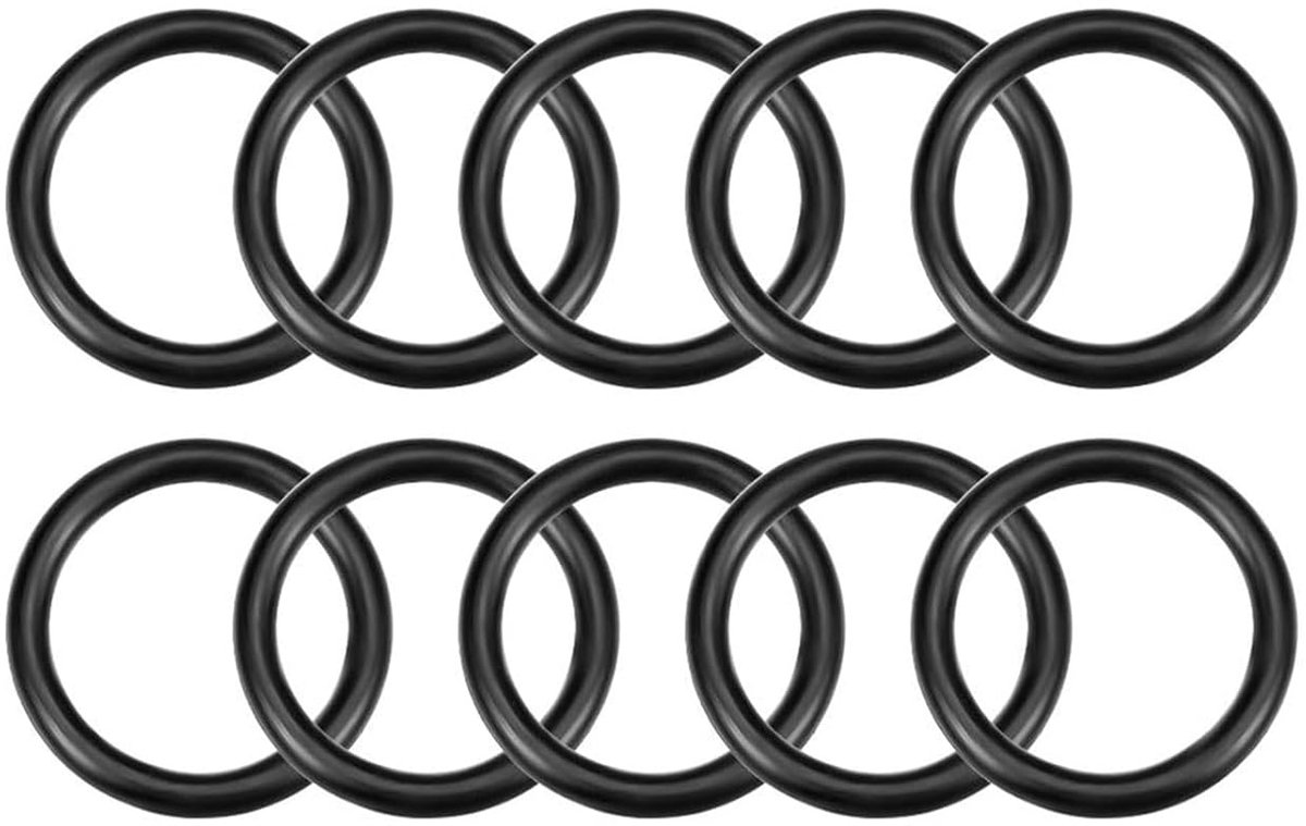 TOP-VIGOR 10Pc Nitrile Rubber O-Rings, 16mm Outer Diameter 12mm Inner Diameter 2mm Width Metric Sealing Ring, Rubber - ShopVlot