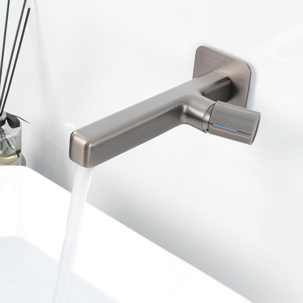 Washbasin luminaire recessed grey - ShopVlot