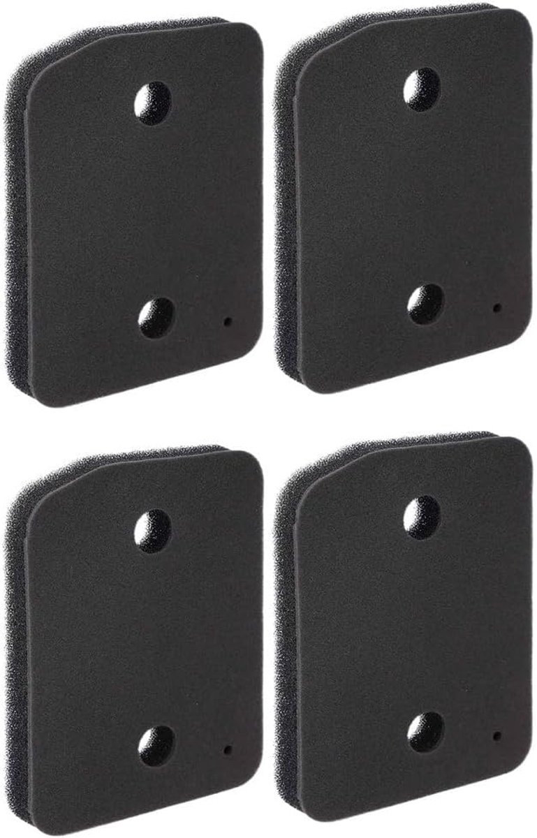Filter voor Miele T1 droger 9164761, 4 stuks reservefilters voor wasdrogers, fijn/grof 207 x 157 x 30 mm sokkelfilter, schuimfilter reserveonderdelen filter schuimspons voor warmtepompdroger