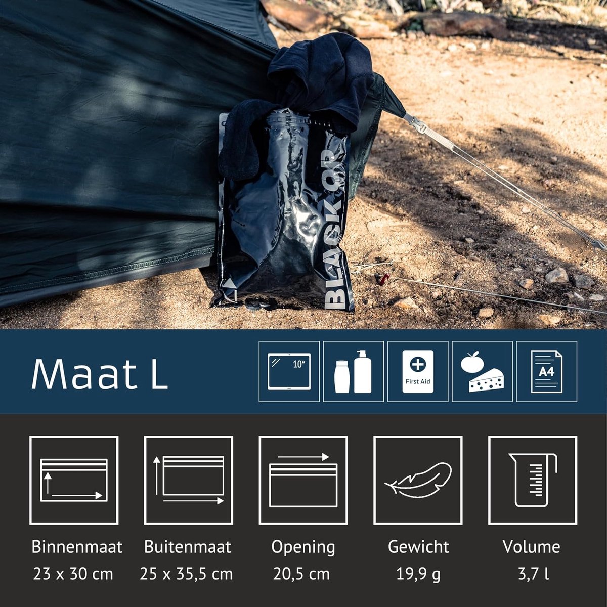 Beschermhoes voor Noaks Bag - waterdicht - duurzaam materiaal - ideale bescherming voor onderweg - SnelShoppen