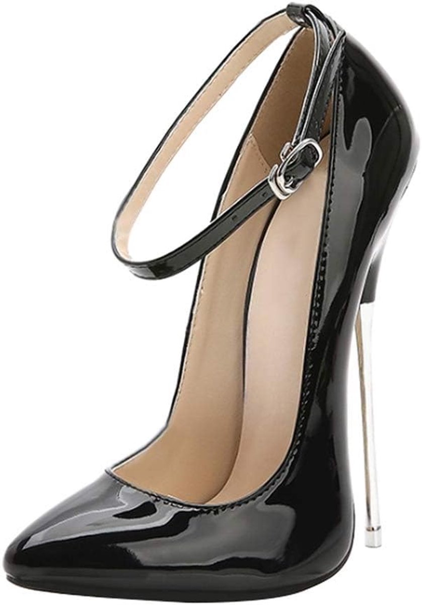 SnelShoppen - Dames Schoenen Pumps - Elegante Stiletto Hoge Hakken 16 cm - Spitse Neus - Sexy Feestmode - Nette Schoenen voor Speciale Gelegenheden