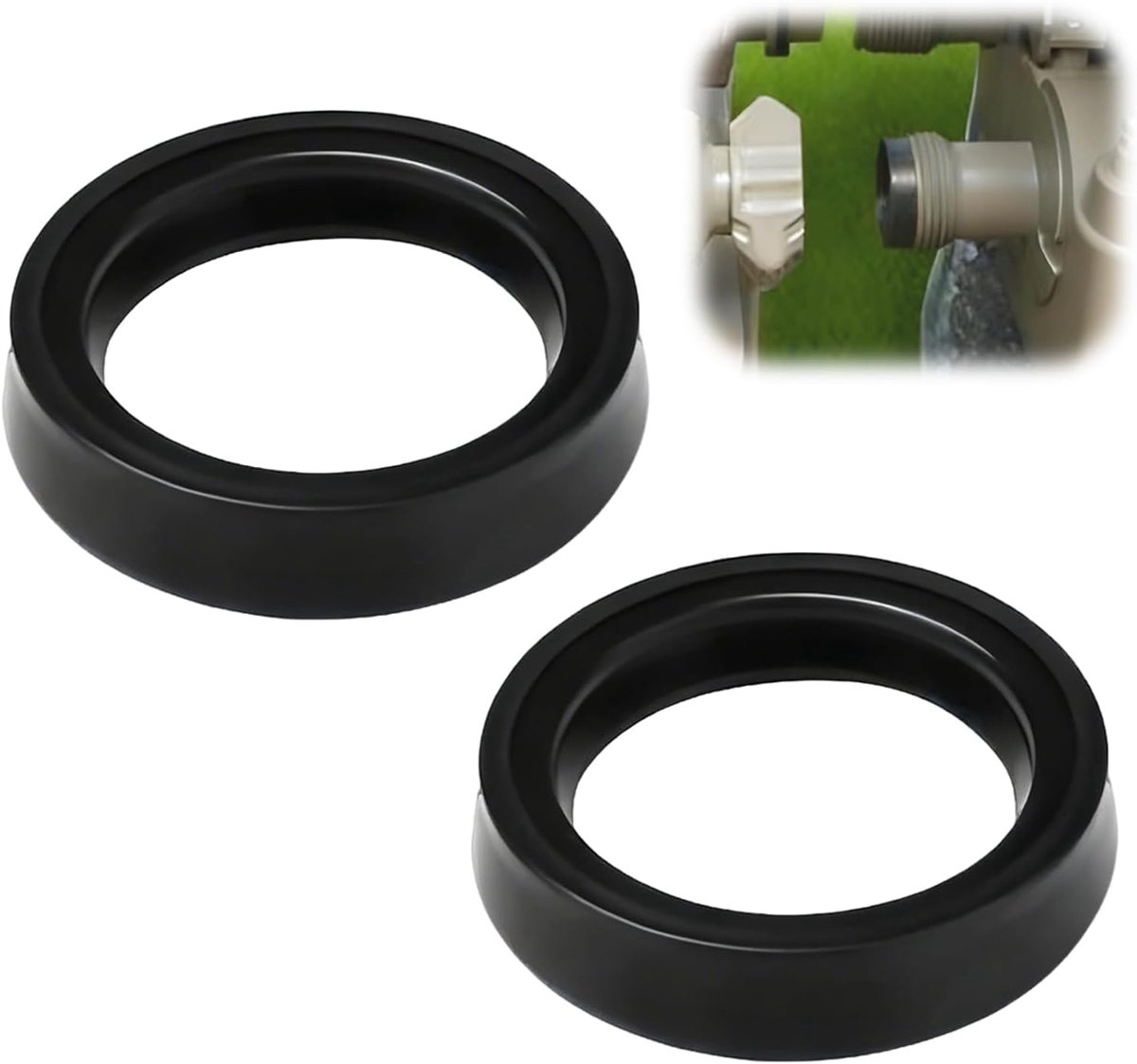 Spa connector pakking vervanging - hoogwaardige rubber - waterdicht - eenvoudig te installeren - ShopVlot