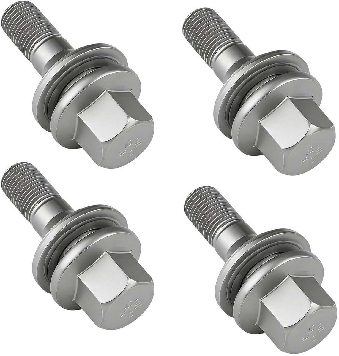 Wielbouten M12 x 1.25 - Carbon staal - Hexagonaal - Voor C2 C3 C4 C5 en 206 207 208 308 407 - ShopVlot