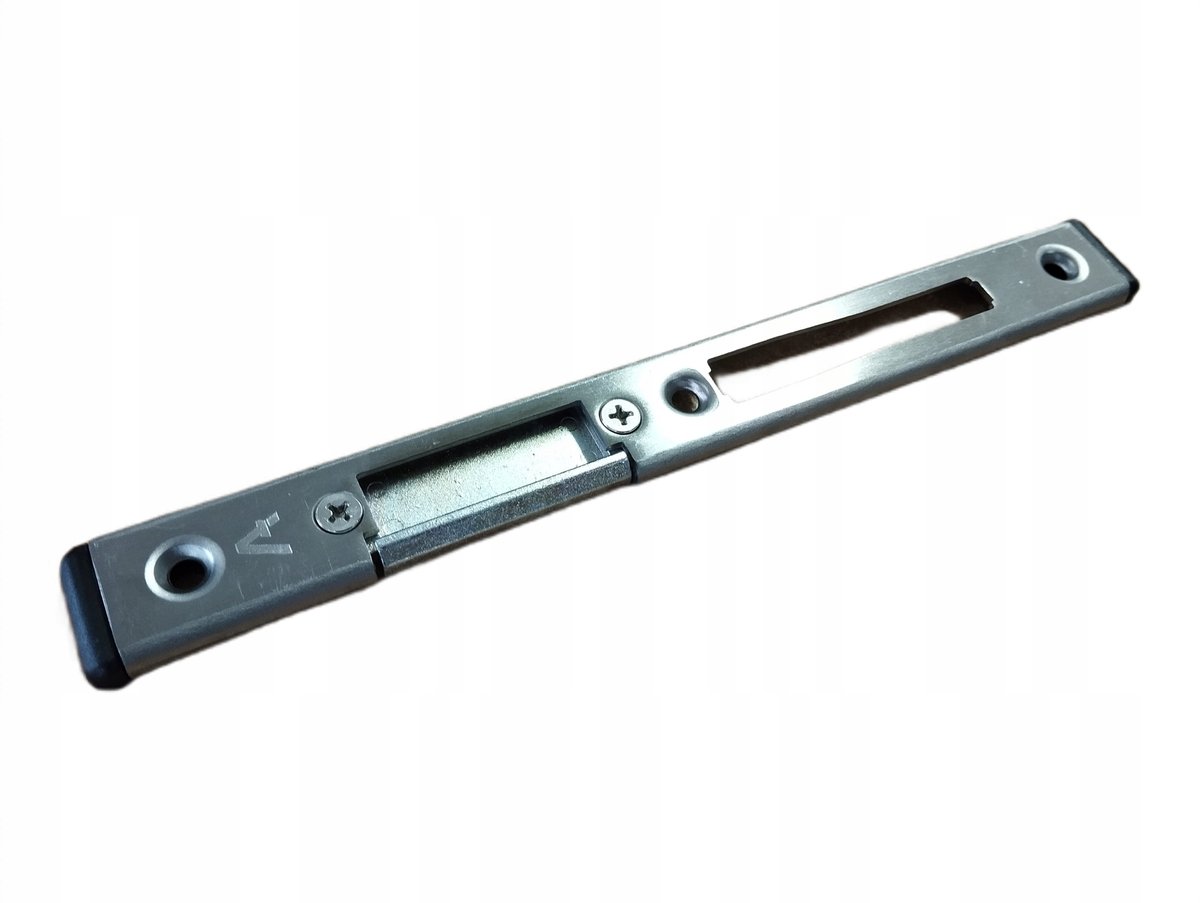 Verstelbare Deurslotplaat Rechts RVS C6x24mm