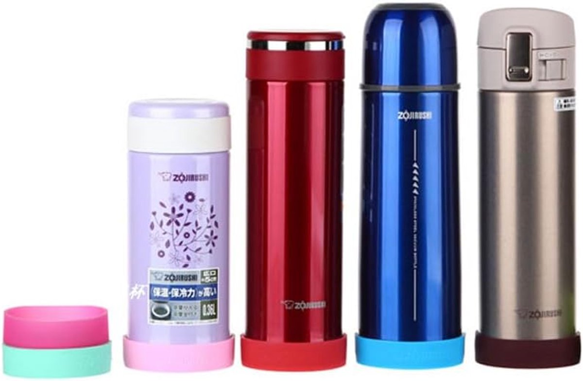Bottle holder isolatie mat 5 stuks - siliconen - hittebestendig - perfecte bescherming voor flessen - ShopVlot