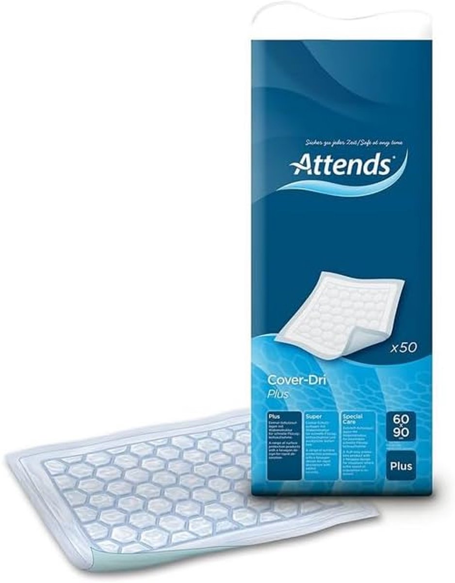Incontinentie onderleggers 60 x 90 cm - absorberend - 1 pack van 50 - voor extra bescherming - SnelShoppen