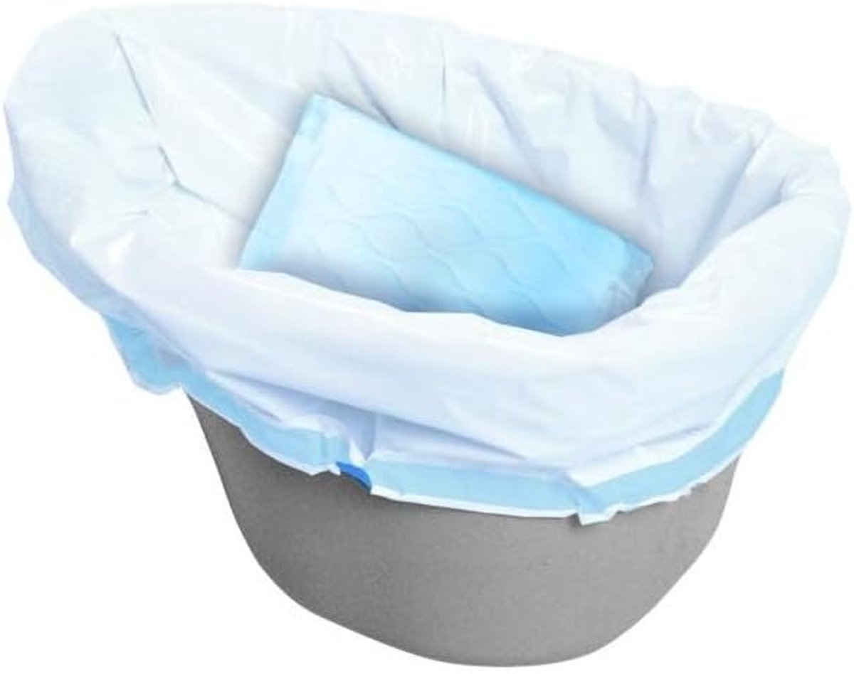 Hygienische draagtas 20L - waterafstotend - met rits - ideaal voor dagelijks gebruik - SnelShoppen