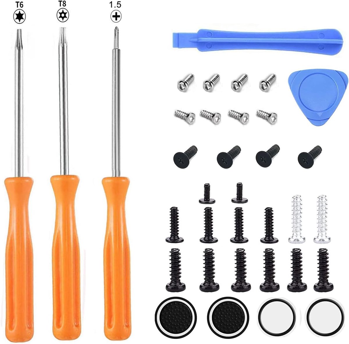 T6 Schroevendraaier Set Reparatie Kit 360 Controller en PS3 PS4 PS5