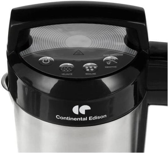 Verwarmingsmixer - Keukenmachine - Maaltijden Bereiden - Roestvrijstalen Kan - 12 Liter - Zwart — afbeelding 3