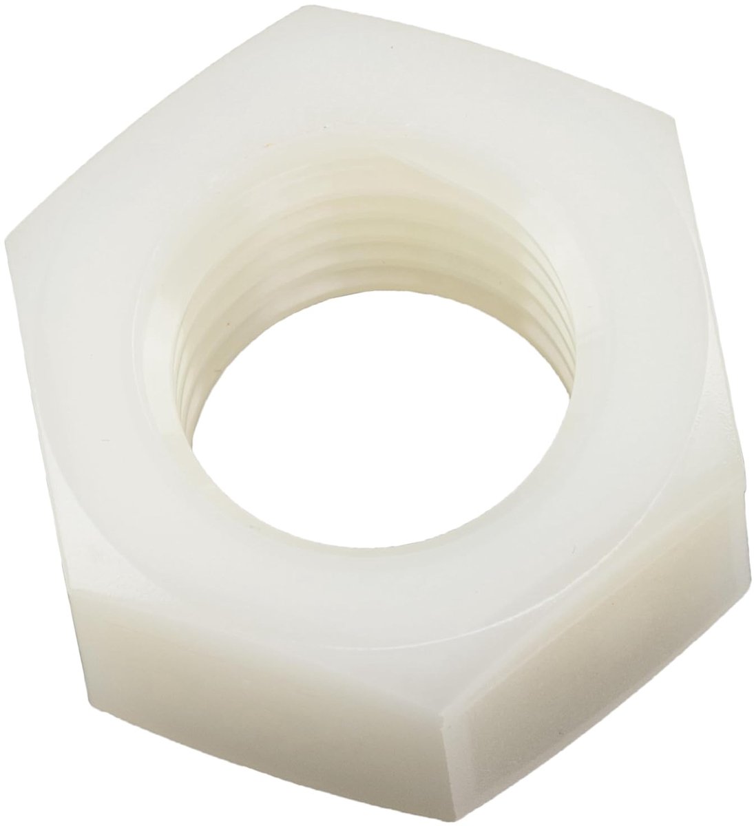 Moeren M16x2 mm met metrische schroefdraad - van polyamide - kleur wit - mechanische elektronische assemblages doe-het-zelf projecten