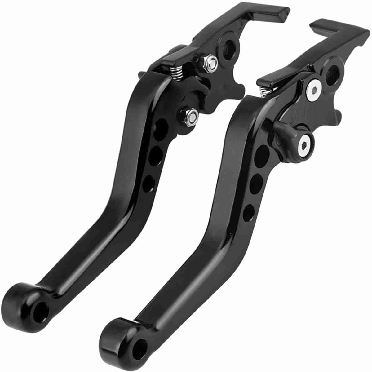 Koppelingsremhendel universele remhendel voor motorfiets dubbele schijf (zwart) accessoires motorfietsen-Hendel Mt07