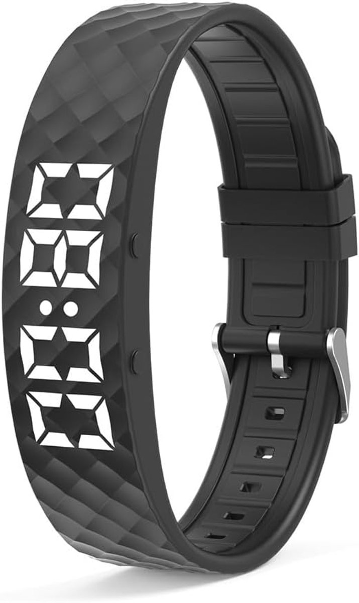 Vibratie Alarm Armband Horloge - 8 Instelbare Alarmen - Geschikt voor Kinderen en Volwassenen - ShopVlot