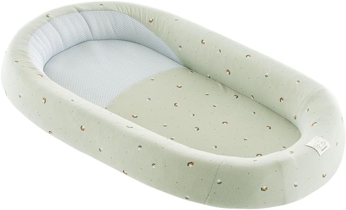 Baby nest 3D luchtkussen - ademend en zacht - ergonomisch ontwerp - veilig slapen voor onderweg - ShopVlot