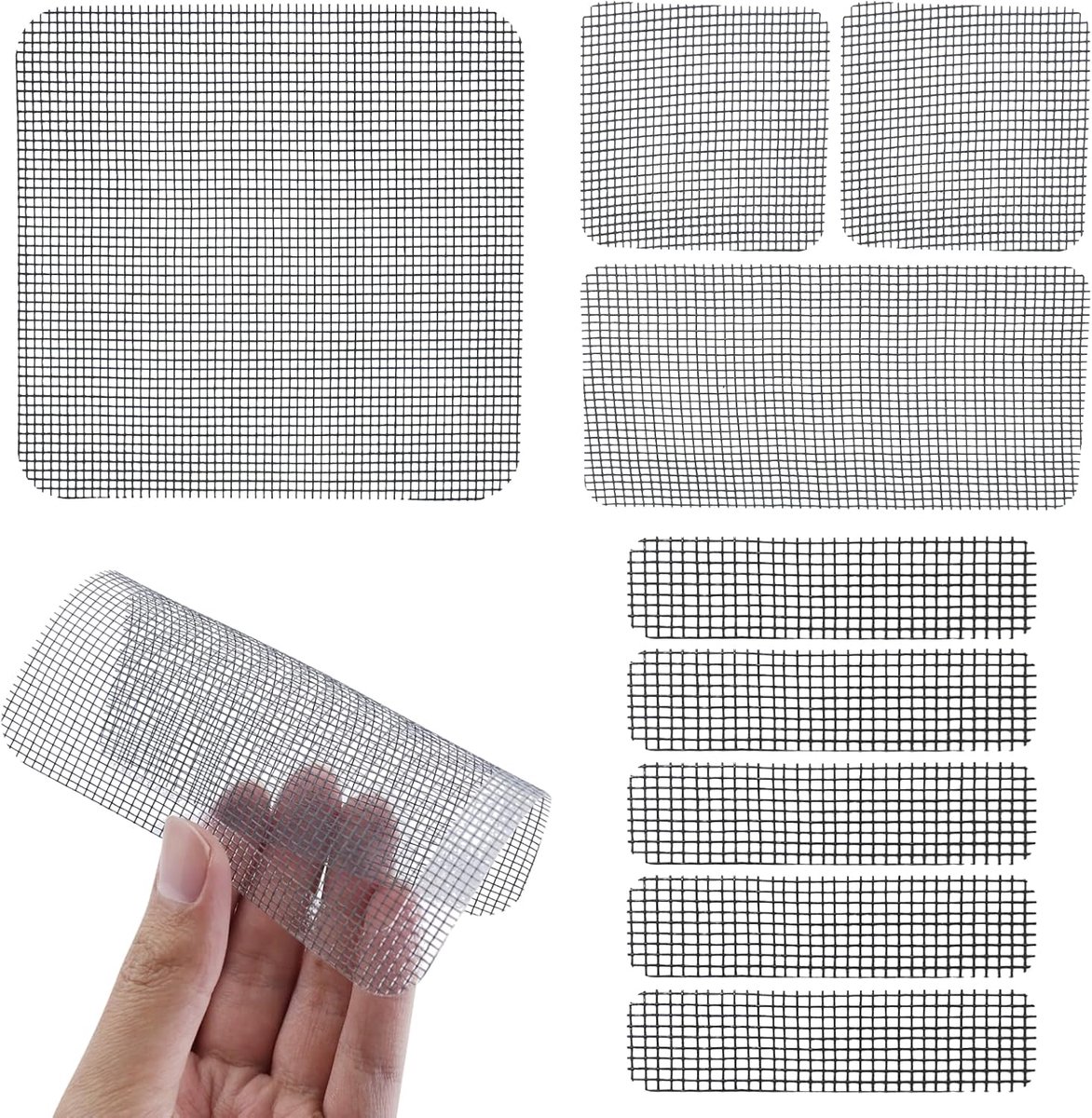 Vliegenraam Reparatieset 45 Stuks - Sterke Hechting - Zorgt Voor Insectenbescherming - Ideaal Voor Zomer - ShopVlot