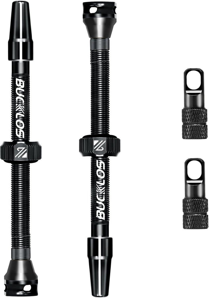 Presta ventiel 40/44/55/60 mm - aluminium legering - hoseloos ontwerp - verhoogt inflatie efficiëntie - ShopVlot
