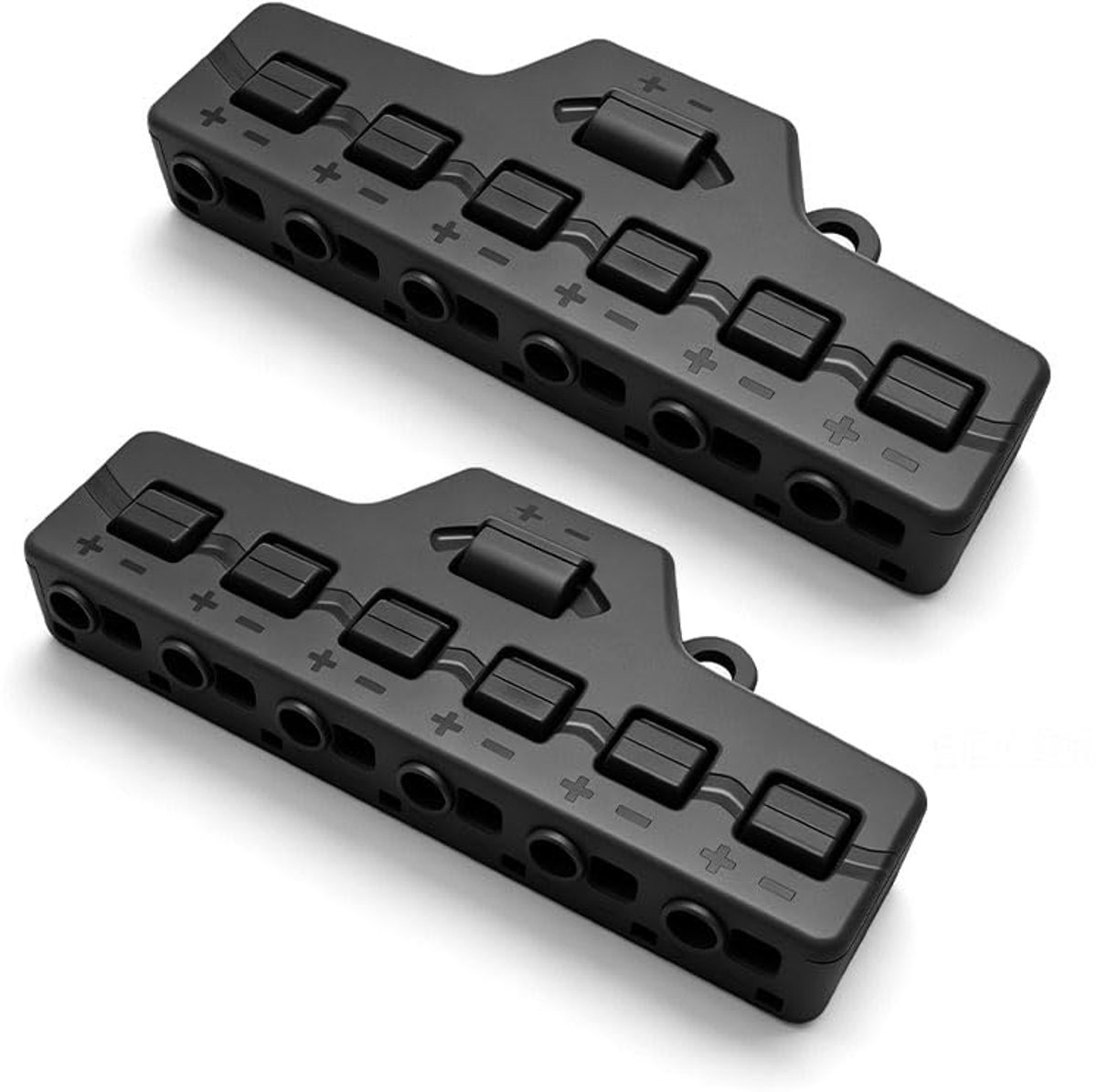 Kabelconnector splitter verdeler 6 poorten - compact inbouwontwerp - veilige vergrendeling - ShopVlot