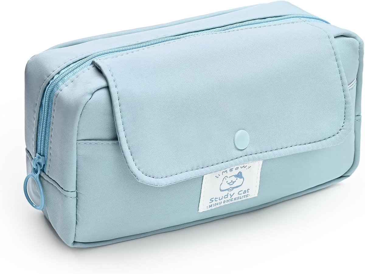 Pennenhouder grote capaciteit - multifunctionele make-up tas - waterdicht oxford doek - perfect voor school en kantoor - ShopVlot