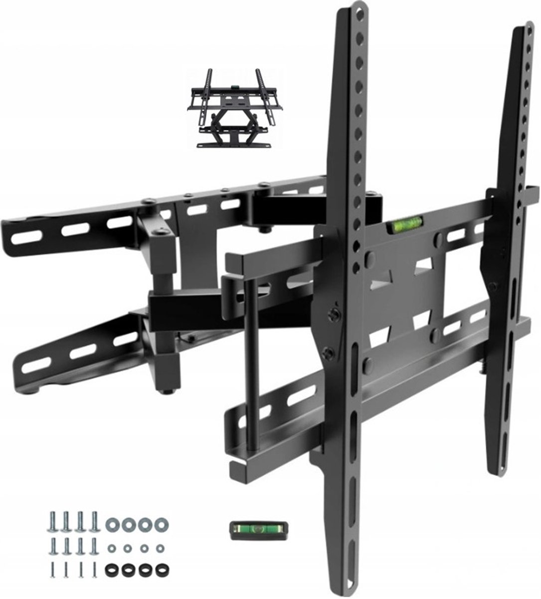 Draaibare TV Muurbeugel - Universeel & Sterk - Max 45kg