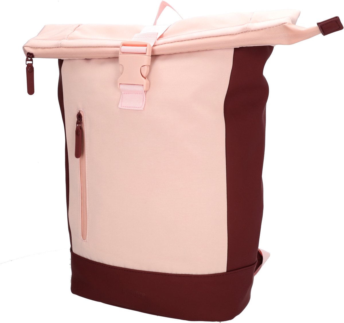 Beagles Originals Kobe Roll-Top Rugzak 15,6 inch Laptop Rugtas - Waterafstotend & Weersbestending - Bordeaux rood