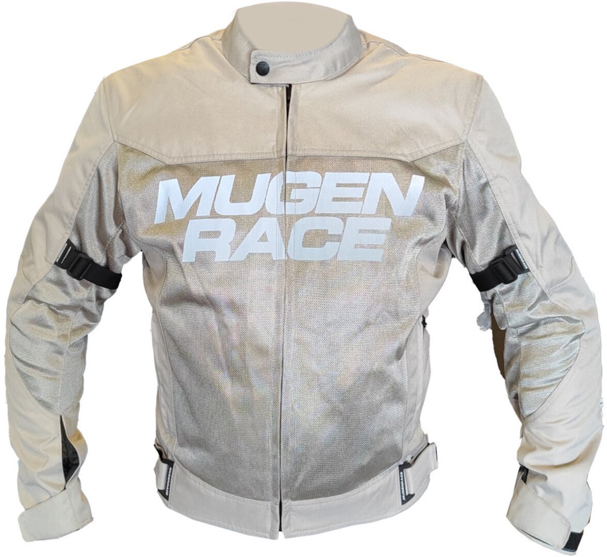 MUGENRACE Sunny Lichtgrijze Textieljas - Jas