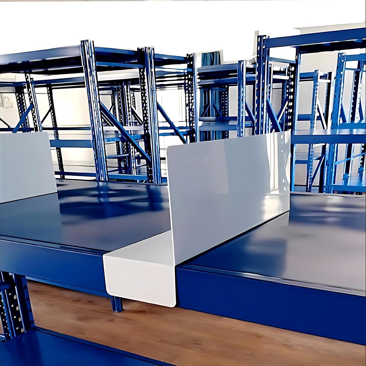 Scheidplaten 30x12cm - PVC - 1mm dik - perfect voor supermarkten en kasten - ShopVlot