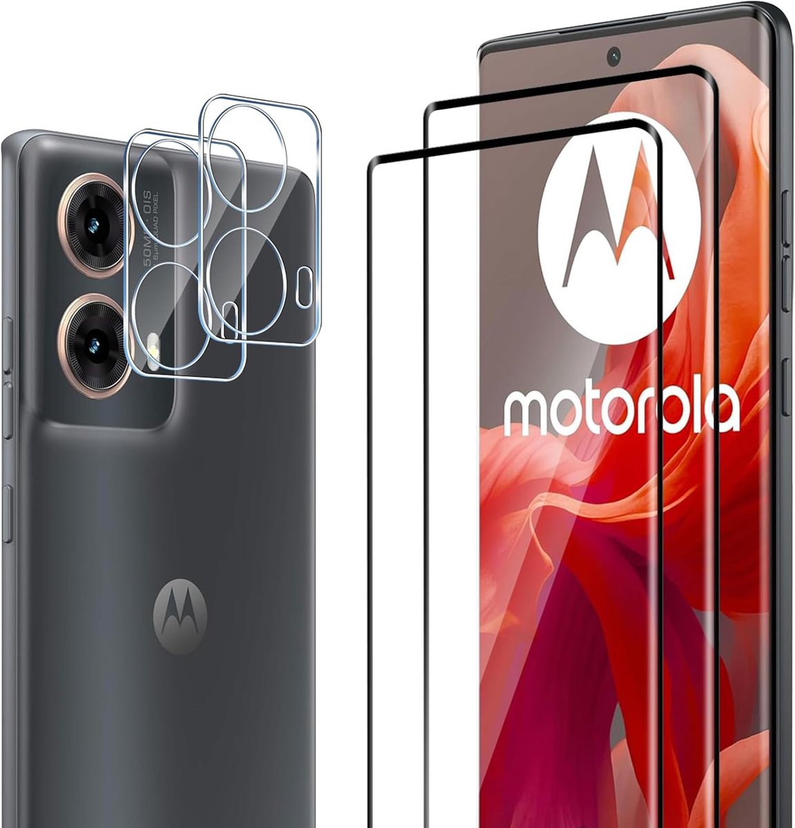 Mobiel beschermfolie 9H hardheid - 2 stuks screen protector - camera bescherming - ShopVlot