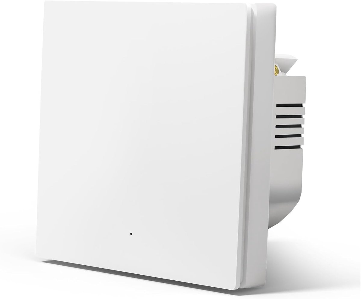 WiFi slimme lichtschakelaar - werkt met Google Home/Alexa - wit - eenvoudig te bedienen via app - ShopVlot