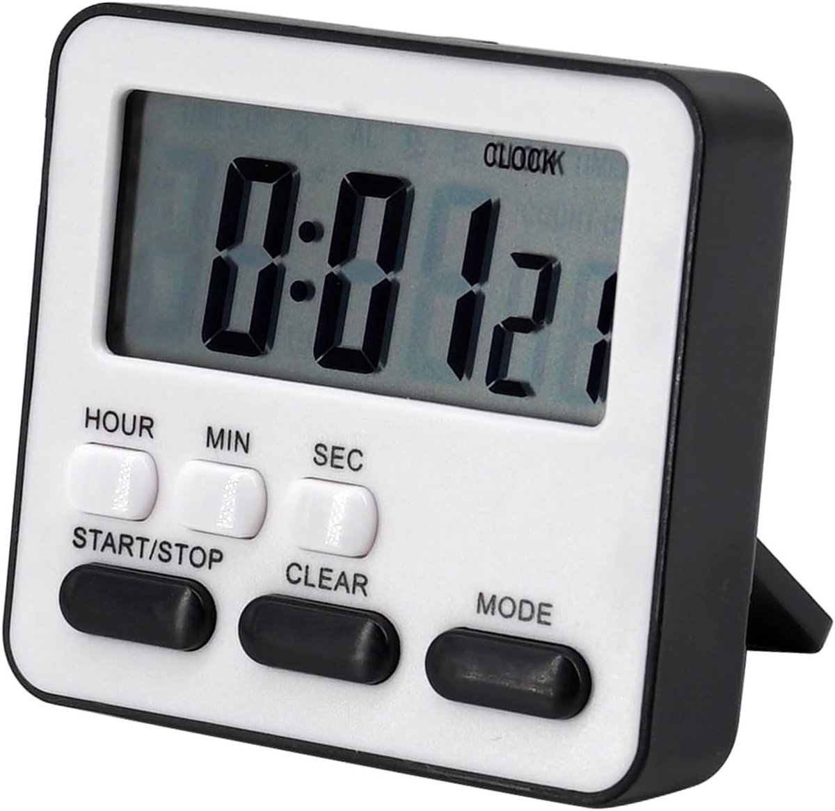 Kooktimer digitale tijdsaanduiding - veelzijdige multifunctionele klok - voor studenten en koks - eenvoudig aflezen - ShopVlot