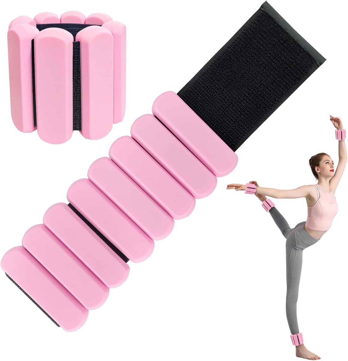 Polsgewichten 2pcs - Verstelbaar - Ankle Weights voor Yoga - Versterk je training - ShopVlot