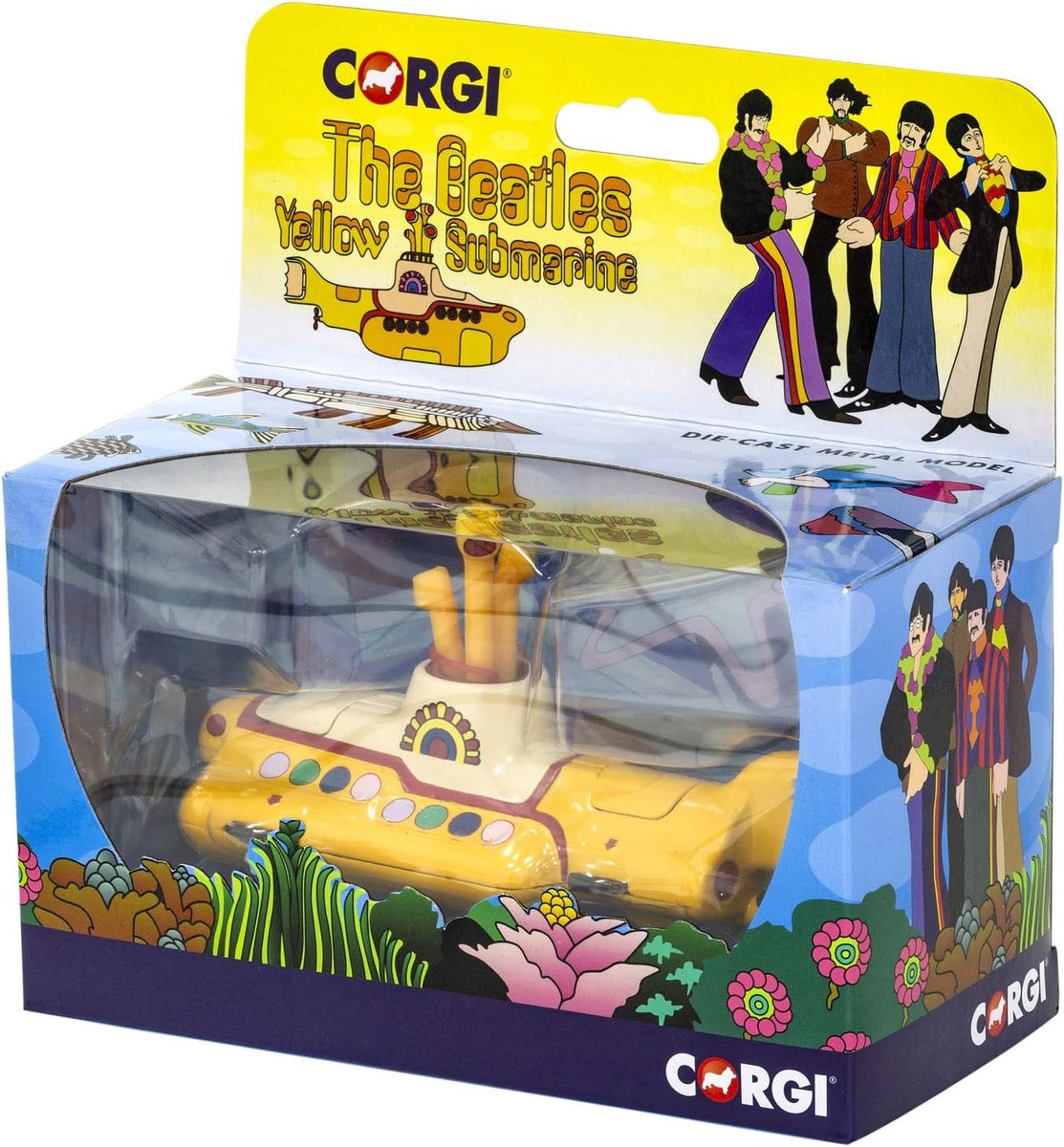 Speelgoedboot Beatles Yellow Submarine - Gedetailleerd model - Beweegbare periscoop - Leuk voor verzamelaars - ShopVlot