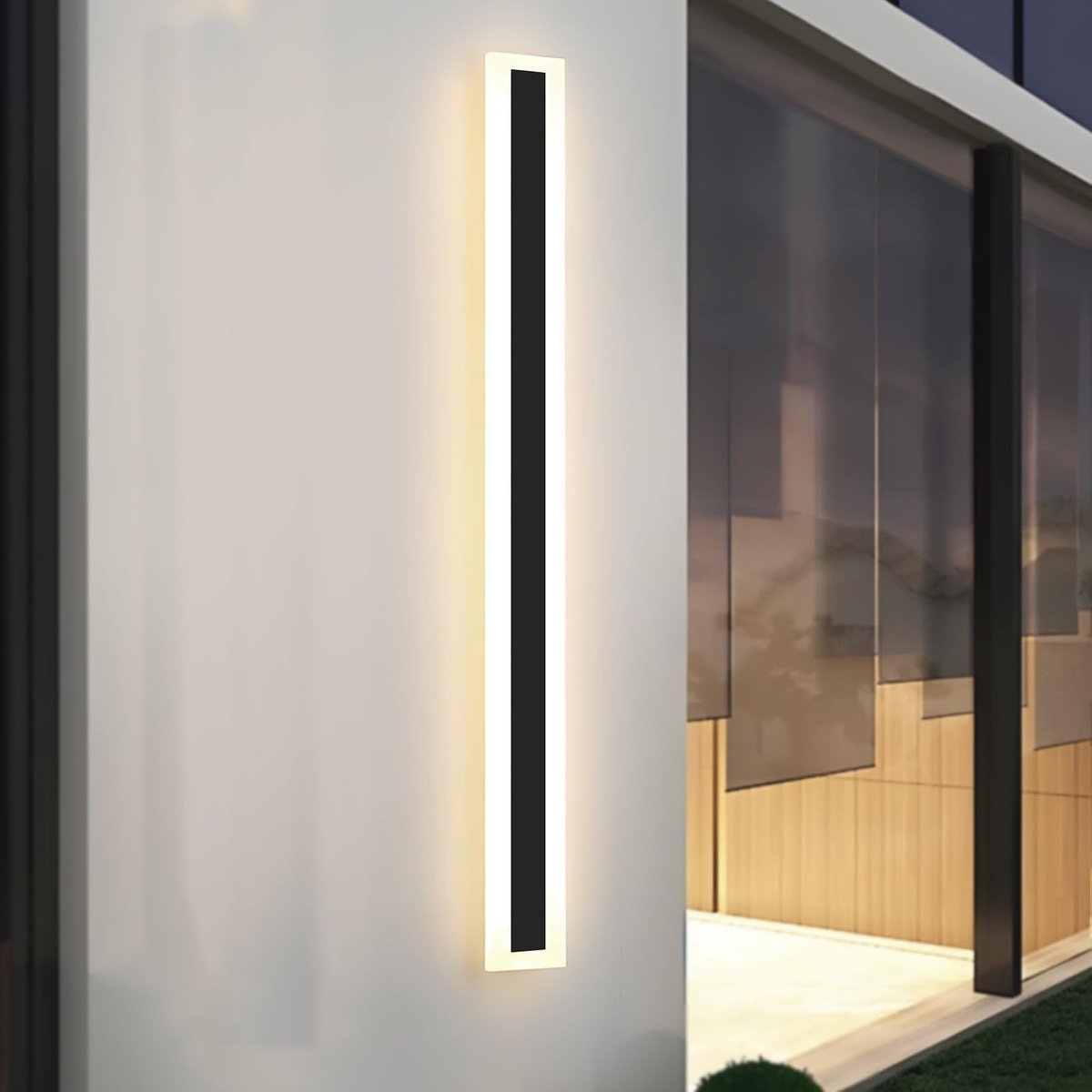 Buitenlamp 25W 115CM - Acryl en Aluminium - IP65 Waterproof - Voor duurzame verlichting - ShopVlot