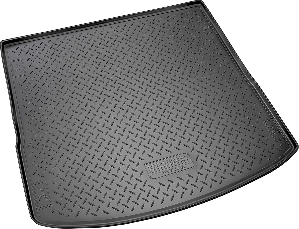 Rubber kofferbakmat Premium - Ford Focus III combi - perfect passend met hoge rand - optimale bescherming - ShopVlot