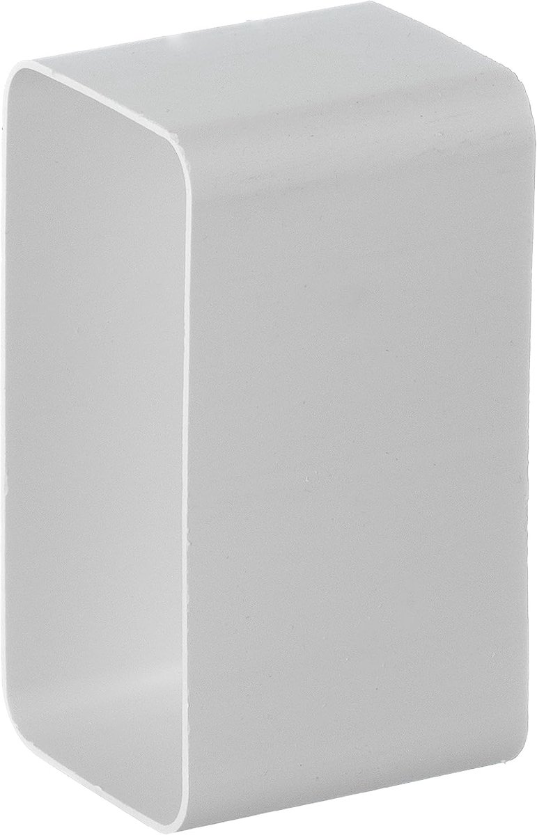 Plastic spacer 110x55mm - rechthoekige sleeve - hoogwaardig PVC - perfecte oplossing voor beperkte ruimtes - ShopVlot