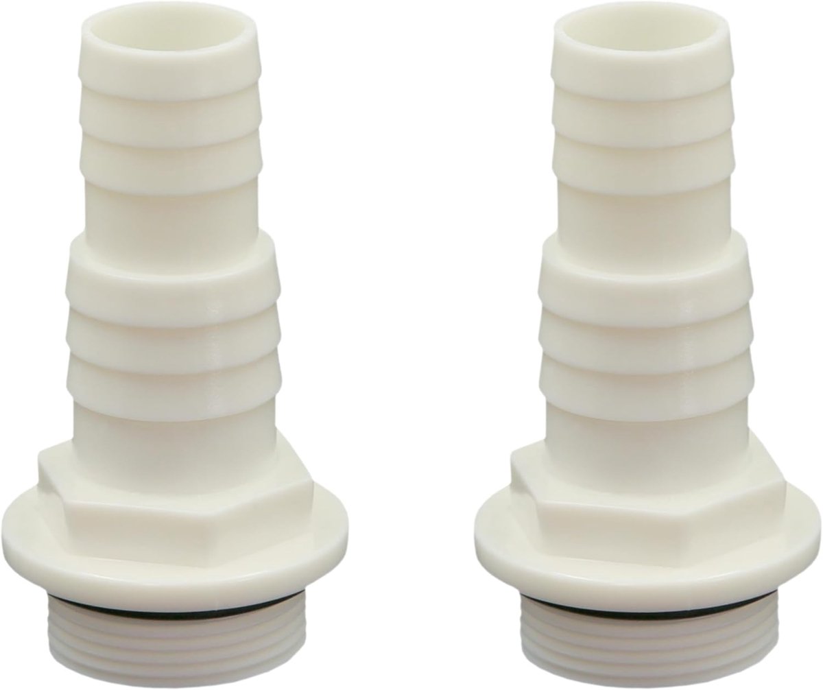 Hose connector 32-38 mm - ABS met O-ring - 1 1/2 inch mannelijke draad - Geschikt voor zwembadpomp - ShopVlot