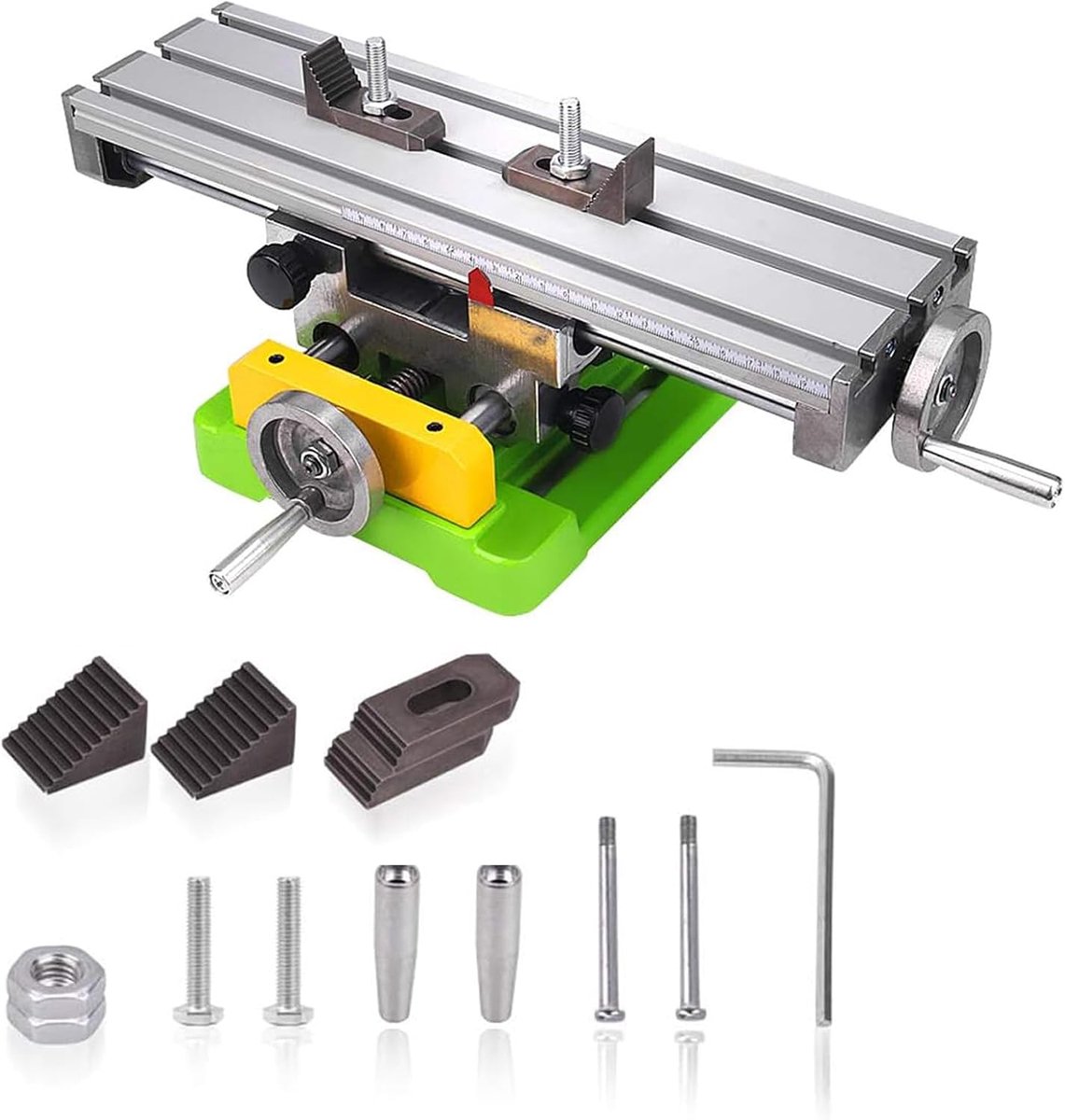 Multifunctionele werktafel - mini formaat - aluminiumlegering - ideaal voor precisiewerk - ShopVlot