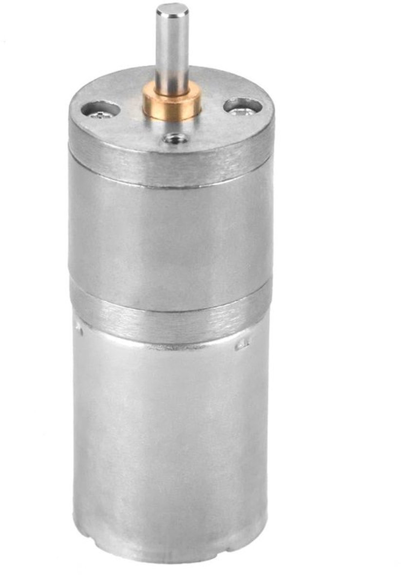 25mm DC aandrijfmotor 12V 25 GA-370 Low Speed metalen versnellingsmotor voor elektronische vergrendeling - 200 RPM