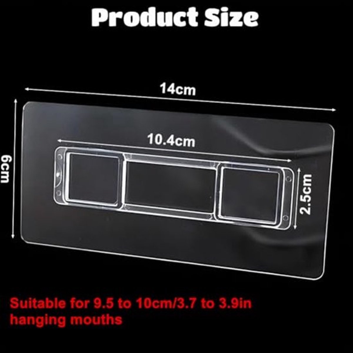 Doucheplank Zelfklevend Vervangingsset, 6PCS Zelfklevende Douchehaken Sterke Zelfklevende Wandhaken Waterdichte Zelfklevende Haken voor Douche Caddy