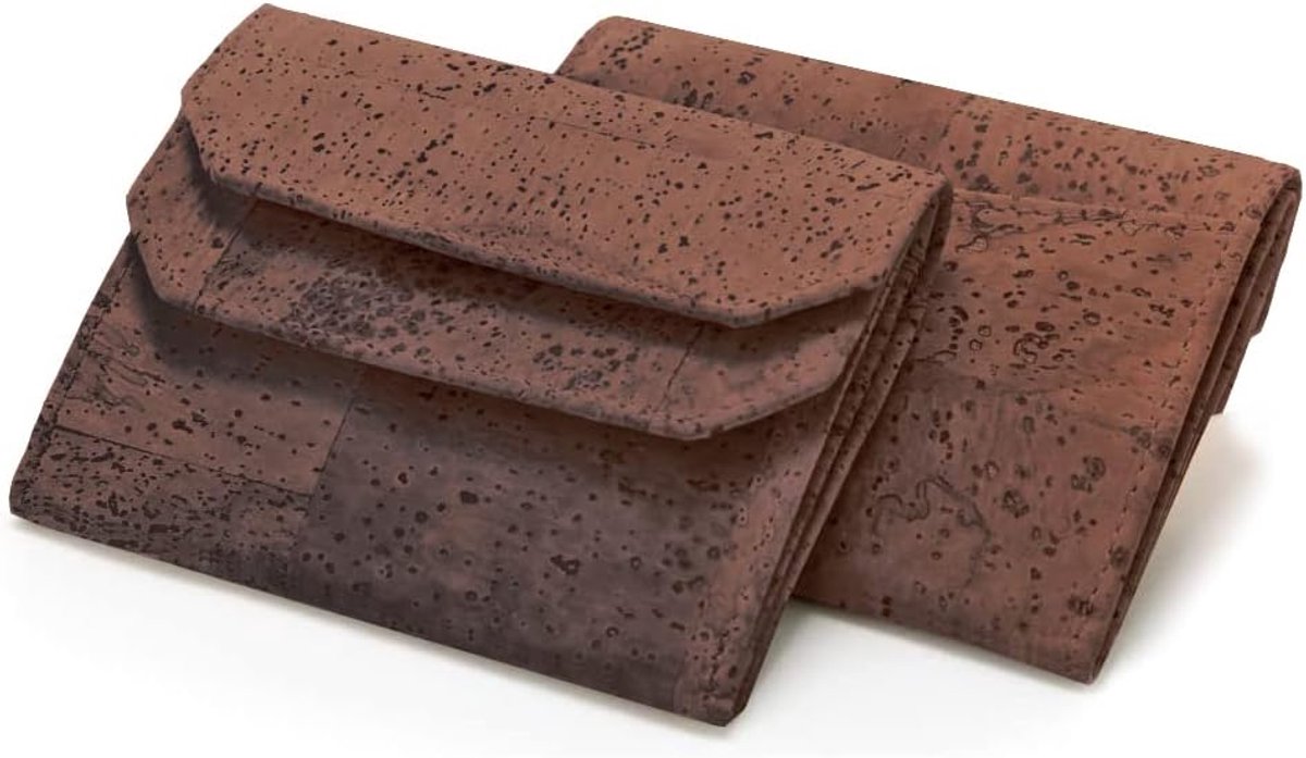 Cork wallet S - lichtgewicht - RFID bescherming - ideaal voor uitgaan - ShopVlot