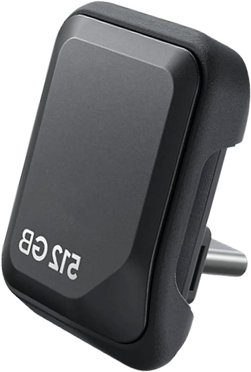 USB C Externe Drive - Memory Stick Flash Drive - Reisfotografie Opslag - Extreem Compact Ontwerp - 512 GB - Zilver
