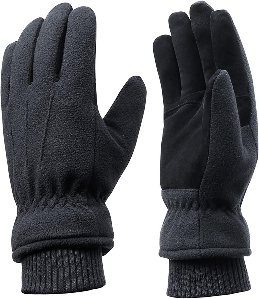 Handschoenen voor heren en dames, warme voering van Thinsulate winterhandschoenen, outdoorhandschoenen voor skiën, wandelen, fietsen, snowboarden