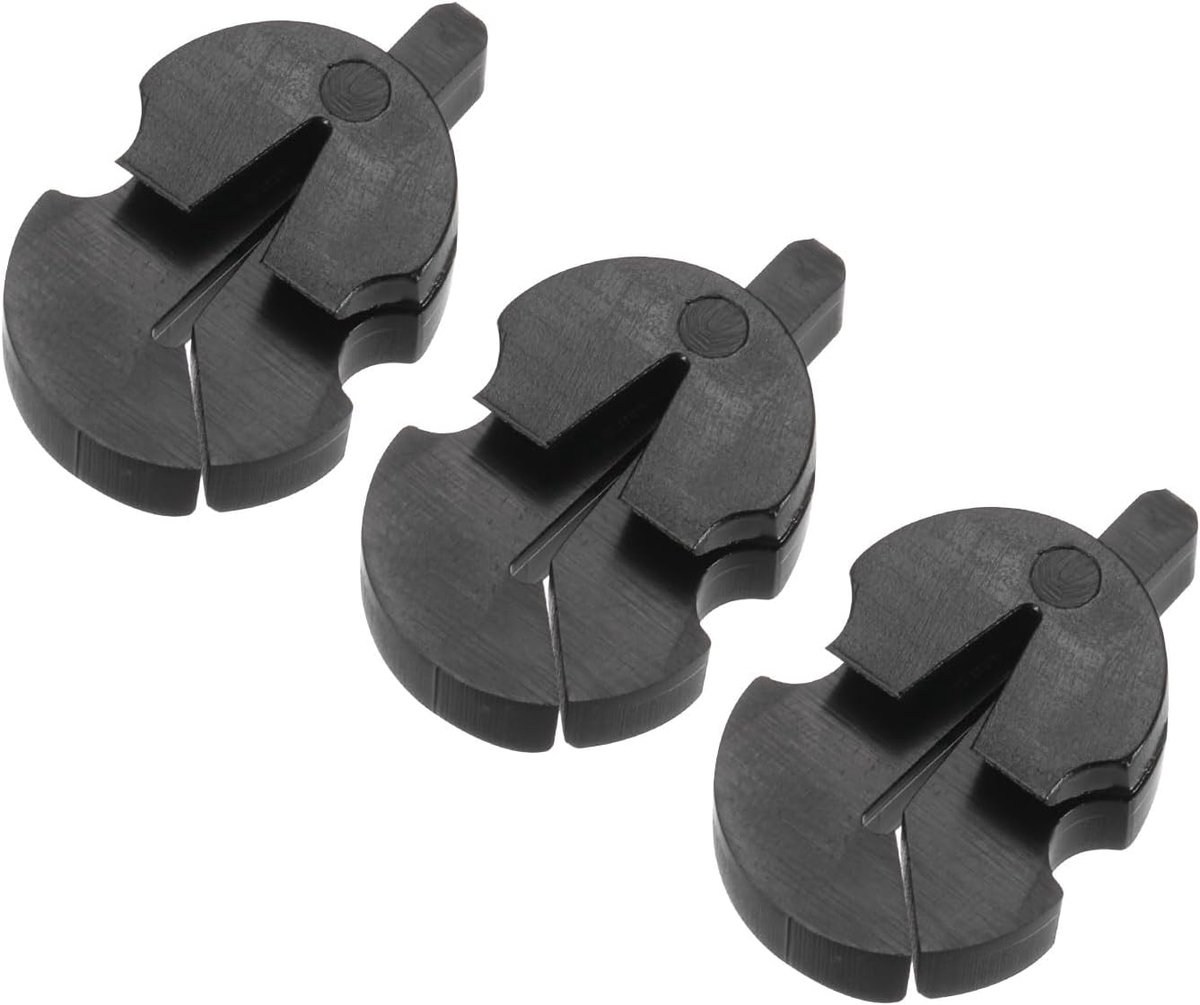 Set van 3 rubberen geluiddempers voor viool universele viooldempers tourte-stijl viooloefening geluiddemper voor muziekinstrumenten