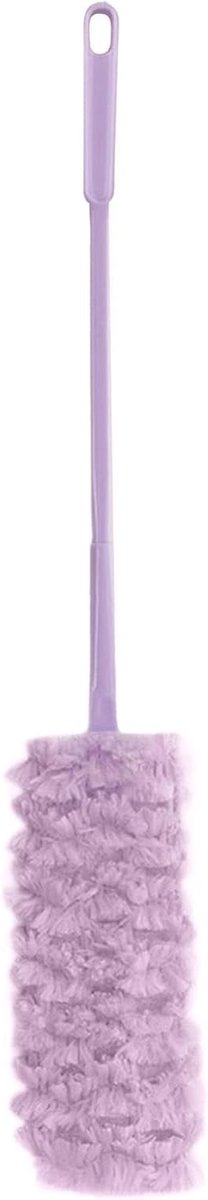 Stofreiniger Lange Steel - Microvezel Plumeau - Huis Reinigen - Elektrostatische Stofopvang - 69 x 22 cm - Violet