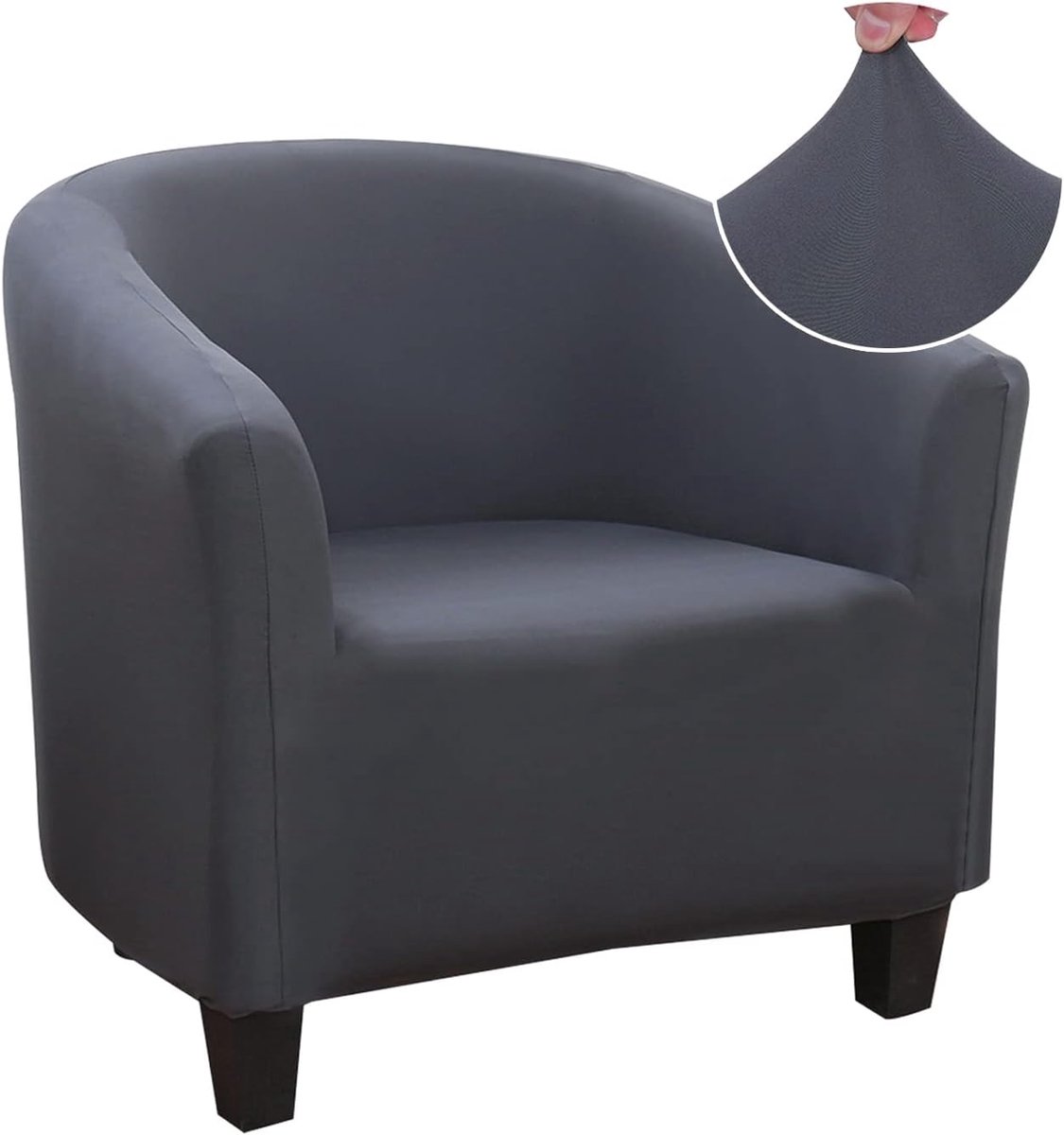 Stoelhoes 1-zit - rekbare chesterfield hoes - wasbaar - gemakkelijk te installeren - ShopVlot